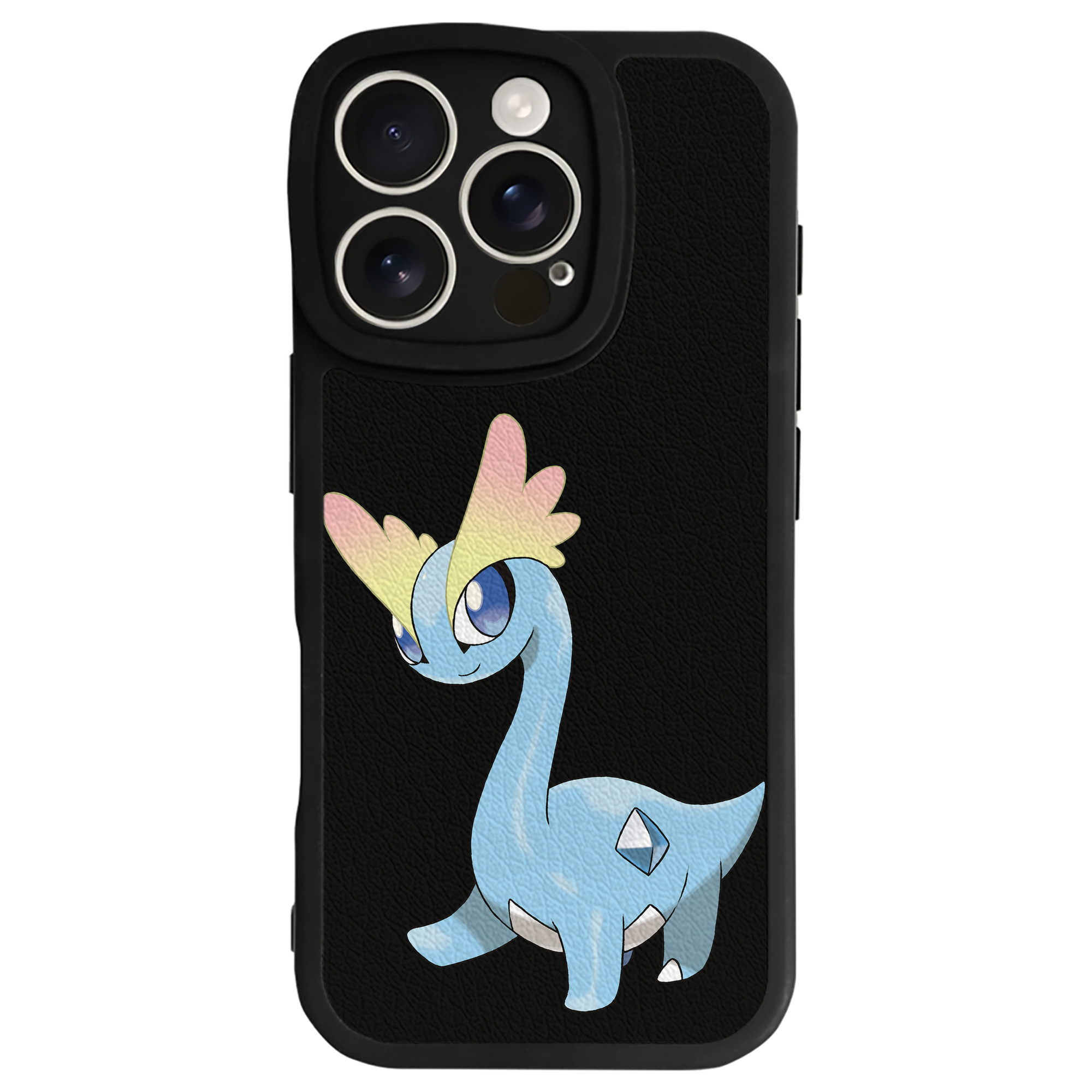 （画像用） ポケットモンスター Pokémon 【iPhone 16シリーズ対応】シリコンスマホケース（レザー調） 材質：シリコン